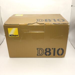 Nikon D810 Camera Empty BOX ONLY Shipped Flat